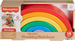 Fisher Price Drewniana układanka tęcza 6 elementów