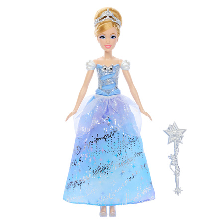 Disney Princess interaktywna lalka Kopciuszek Cinderella światło i dźwięk Enchanted Ballgown