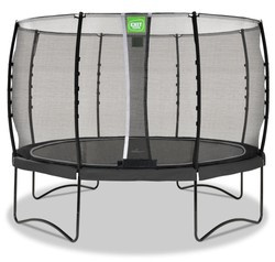Trampolina ogrodowa z siatką zabezpieczającą Allure Classic 366 cm czarna