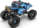 Klocki konstrukcyjne CaDA Zdalnie Sterowane auto Niebieski Duży Monster Truck Samochód terenowy 699 elementów światło LED