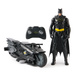 Batman figurka 30 cm i zdalnie sterowany pojazd Batcycle RC DC Studios