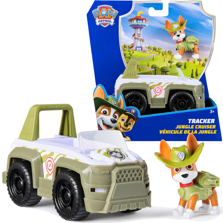 Psi Patrol Tracker Pojazd Terenowy Jungle Cruiser Auto Jeep + Figurka