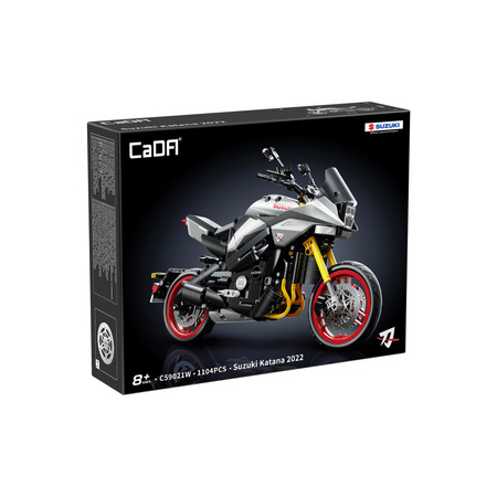 Klocki konstrukcyjne CaDA Motor Suzuki Katana Motocykl Pojazd 1104 elementy C59021W