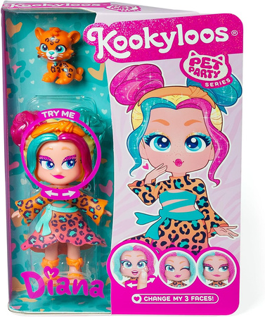 KookyLoos figurka kolekcjonerska Diana seria Pet Party