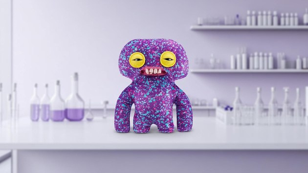 Fuggler Pluszowy Potwór Maskotka Squidge Fioletowy 22 cm