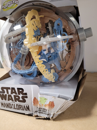 OUTLET Kula Perplexus Mandalorian Star Wars Labirynt kulkowy 3D gra zręcznościowa Gwiezdne Wojny USZKODZONE OPAKOWANIE