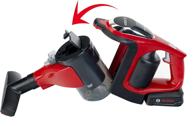 Czerwony Odkurzacz pionowy Bosch "Unlimited" dla dzieci