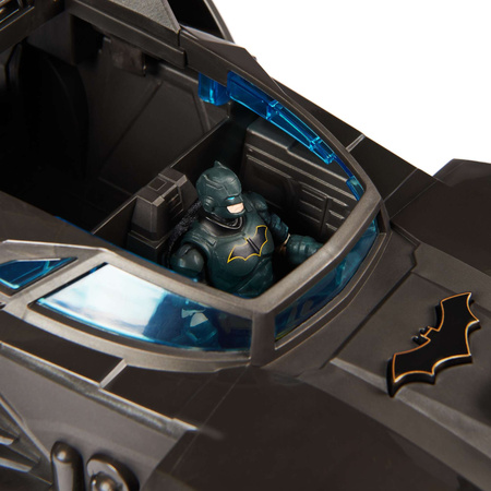 DC Comics Zestaw figurka Batman lalka 10 cm + Batmobile akcesoria