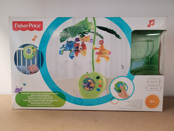 OUTLET FISHER PRICE Karuzela RAINFOREST Tropikalny Las + PILOT K3799 WADLIWA