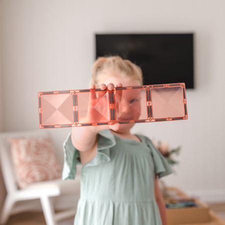 CONNETIX Pastel Rectangle Pack Kreatywne klocki magnetyczne 24 elementy