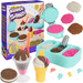 Piasek Kinetyczny Lody Kinetic Sand Zapachowy Pachnący Lodowe przysmaki lodziarnia 3 zapachy Spin Master