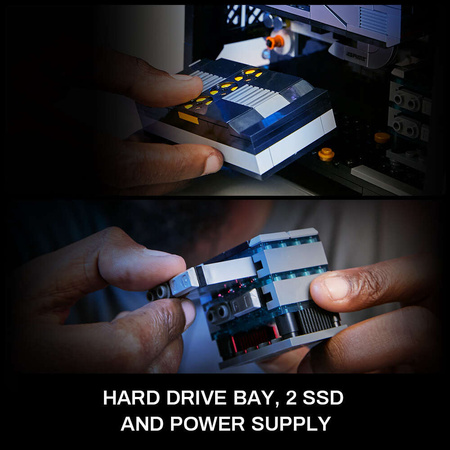 Klocki konstrukcyjne Pantasy PC Komputer do gier X iGame 1000 elementów