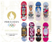 Tech Deck zestaw Competition Legends Paris 2024 8 deskorolek +akcesoria