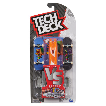 Tech Deck zestaw 2 x fingerboard mini deskorolka Thank You w zestawie z przeszkodą