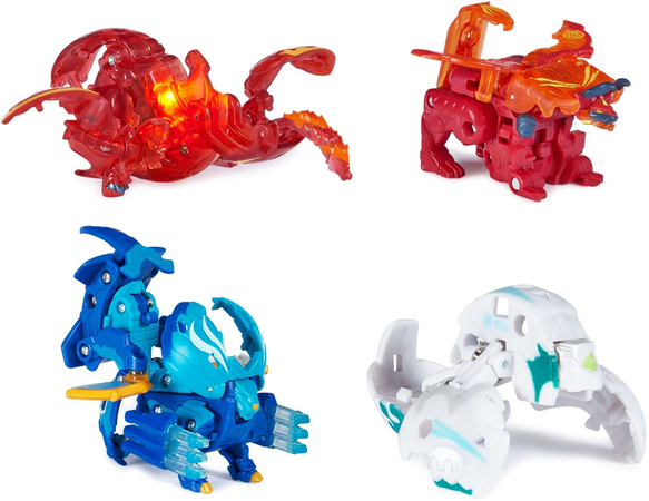 Bakugan Legends Bitewny Zestaw Kolekcjonerski Battle Collection Pack Cycloid + 5 figurek i karty
