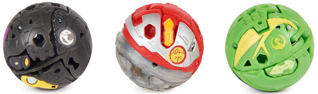 Zestaw Bakugan Starter Pack Gra strategiczna zestaw startowy 3 figurki Special Attack Dragonoid
