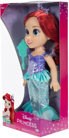Disney Princess Duża Lalka Arielka Mała Syrenka 35 cm + Szczotka do Włosów