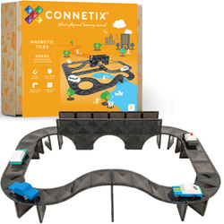 CONNETIX Drogi Roads Creative Pack Kreatywne klocki magnetyczne 48 elementów