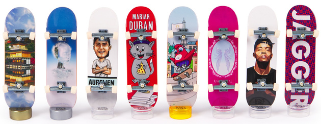 Tech Deck zestaw Competition Legends Paris 2024 8 deskorolek +akcesoria