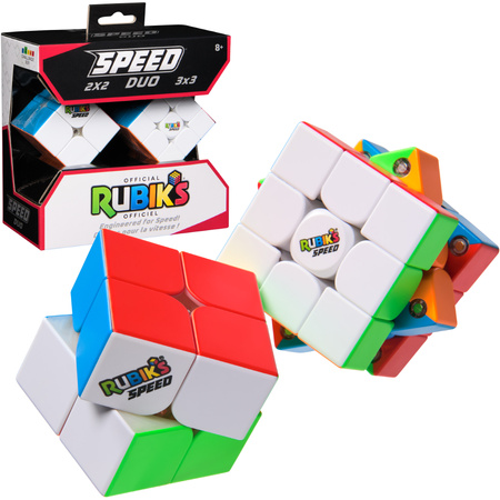 Zestaw 2W1 Oryginalna klasyczna Kostka Rubika Speed Duo 3x3 i 2x2