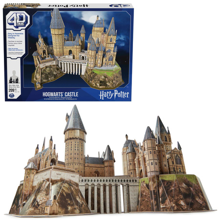 Puzzle 4D Build Harry Potter Hogwarts Zamek i pociąg Express modeli 3D do złożenia