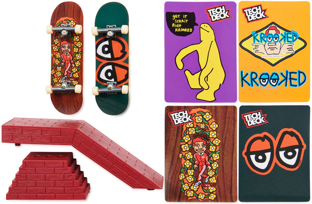 Fingerboard Deskorolka Z Przeszkodą Vs Series Chocolate Grind Zestaw 2 Szt