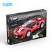 Klocki konstrukcyjne CaDA Zdalnie sterowane auto 20 cm czerwony samochód 488 Race Car 306 elementów RC Dual Mode