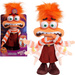 W głowie się nie mieści 2 Inside Out 2 Interaktywny Pomarańczowy Pluszak Obawa Maskotka Anxiety 32 cm