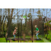 Trampolina ogrodowa z siatką zabezpieczającą Silhouette 214x305 cm czarna