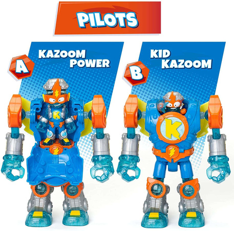 SuperZings SuperThings figurka Superbot Kazoom Power 15 cm
