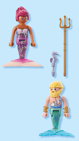 Playmobil Duo Pack Zestaw Uzupełniający Syrenka i Tryton 6 elementów