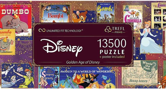Puzzle Trefl 13500 Złota Era Disney's Golden Age of Disney UFT