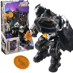 DC Comics Metal Force Zestaw Figurka + Zbroja Batman Superbohater Nocny Rycerz 10 cm
