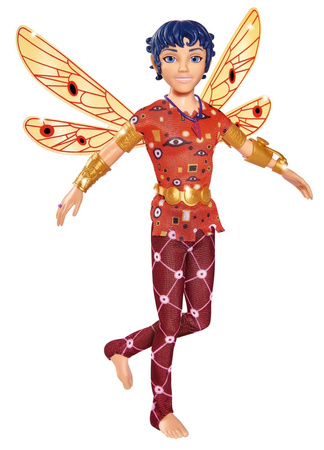 Mia i ja Zestaw Lalka Mo Elf z ruchomymi skrzydłami i świecąca bransoletka ze światłem i dźwiękiem