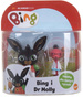 Królik Bing Zestaw 10 figurek bohaterów + 2 figurki Bing i Doktor Molly
