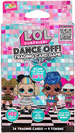 Zestaw 10 sztuk LOL Suprise Dance Off! Kolekcjonerska gra w karty