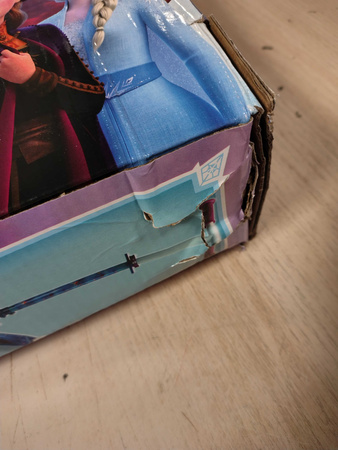 OUTLET Hulajnoga dwukołowa Kraina Lodu Disney składana z regulowaną kierownicą Frozen USZKODZONE OPAKOWANIE