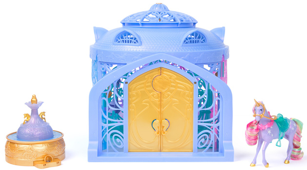 Akademia Jednorożców Zestaw Fontanna Starglow Figurka Wildstar + Akcesoria Unicorn Academy Światło Dźwięk