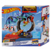 Hot Wheels City Pętla Nietoperza zakręcony tor samochodowy Bat Loop Attack + pojazd