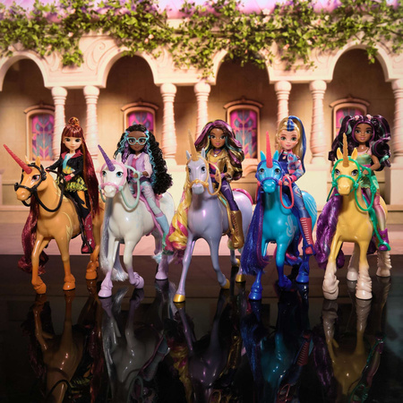 Unicorn Academy Figurka jednorożec Cinder + akcesoria