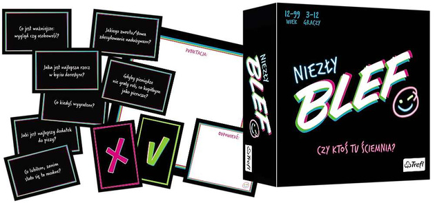 Niezły Blef Gra Karciana Towarzyska Rodzinna Trefl 12+