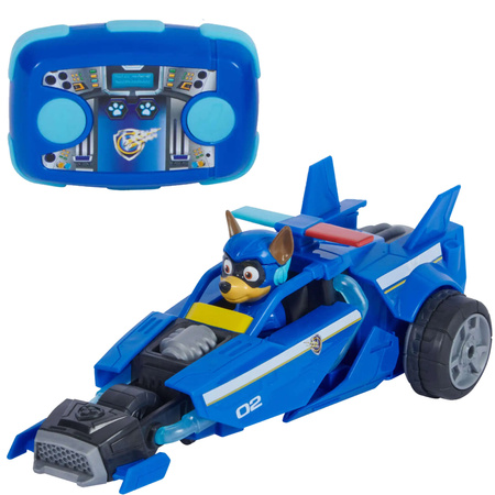 Psi Patrol Chase Pojazd Rc Zdalnie Sterowane Auto + Maskotka 23 Cm The Mighty Movie Wielki Film