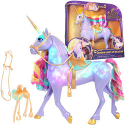 OUTLET Akademia Jednorożców Zestaw Tęczowy świecący Jednorożec figurka Wildstar Światło Dźwięk Unicorn Academy WADLIWY