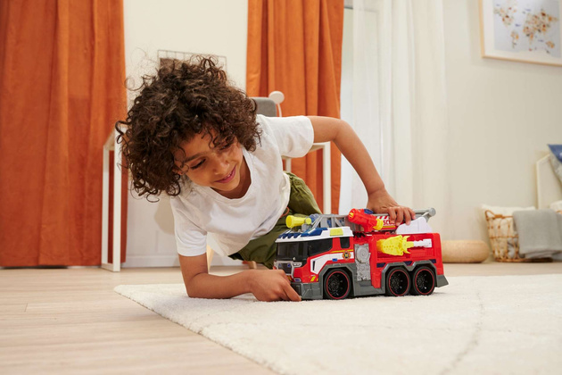 Straż Pożarna Interaktywny wóz Strażacki Fire Fighter Światło Dźwięk