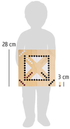 Chińczyk i Drabiny Gold Edition 2w1 Small Foot