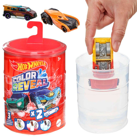Hot Wheels Color Reveal Zestaw 2 samochody niespodzianki