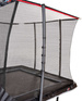 Trampolina ogrodowa z siatką zabezpieczającą i drabiną PeakPro 275 x 458 cm czarna