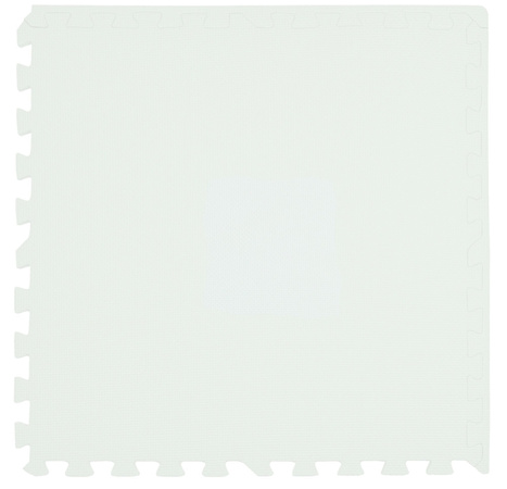 Mata piankowa podłogowa Humbi 180x120 Duże puzzle piankowe wodoodporne bezpieczne 6 szt. niebieski, szary, biały