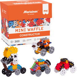 Klocki konstrukcyjne Mini Waffle zestaw Konstruktor 300 elementów Marioinex