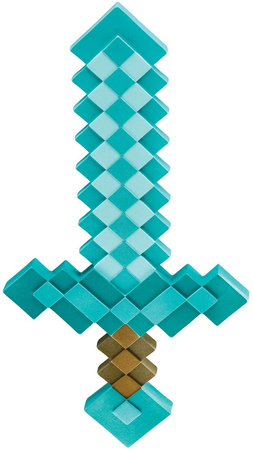 Minecraft kostium Halloween, przebranie zestaw: Creeper + miecz 137-149 cm (10-12 lat)